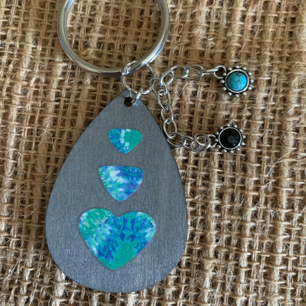 Wooden keychain